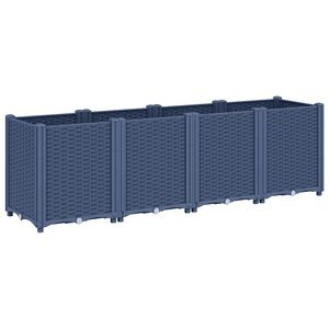 vidaXL plantekasse 160x40x53 cm PP bl&aring;gr&aring;