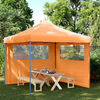 vidaXL Party Tent Orange 292 x 292 x 315 cm Oxford stof