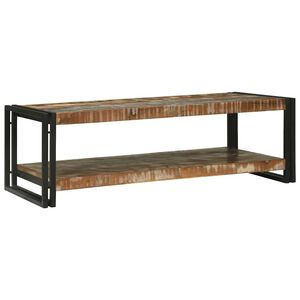 vidaXL Sofabord Flerfarvet 120 x 50 x 38 cm Solid genbrugs tr&aelig;