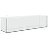 vidaXL Akvarium med opbevaring Transparent 80 x 20 x 20 cm Glas