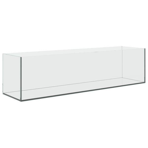 vidaXL Akvarium med opbevaring Transparent 80 x 20 x 20 cm Glas