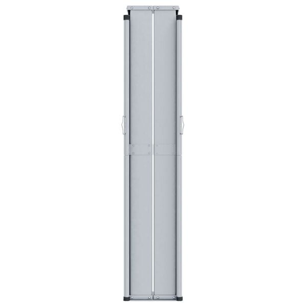 vidaXL sammenrullelig sidemarkise 200x1000 cm brun