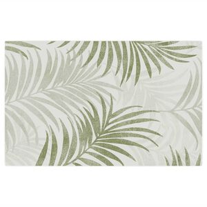 vidaXL gulvt&aelig;ppe 190x300 cm inde/ude skridsikkert kort luv flerfarvet