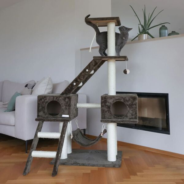 Kerbl kradsetræ Granat 150 cm mørkegrå