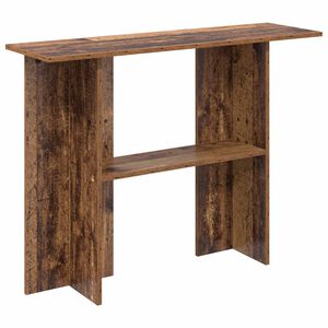 vidaXL Konsolbord Gammelt tr&aelig; 100 x 30 x 75 cm Konstrueret tr&aelig;