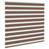vidaXL zebragardin brun 160x100 cm stofbredde 155,9 cm polyester