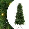 vidaXL Juletr&aelig; med 300 LED'er med stativ Gr&oslash;n 240 cm PE
