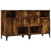 vidaXL sk&aelig;nke 2 stk. 60x35x70 cm konstrueret tr&aelig; r&oslash;get egetr&aelig;sfarve