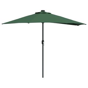vidaXL Havesol Gr&oslash;n 294 x 150 x 224 cm Polyester og St&aring;l