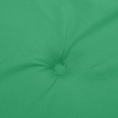 vidaXL stolehynde m. lav ryg 4 stk. 100x50x3 cm oxfordstof grøn