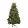 vidaXL Kunstigt juletr&aelig; med 300 LED'er Gr&oslash;n 300 cm PVC og metal