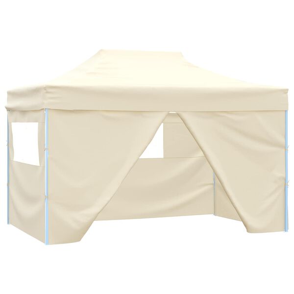 vidaXL Party Tent Creme 291 x 431 x 315 cm Oxford stof