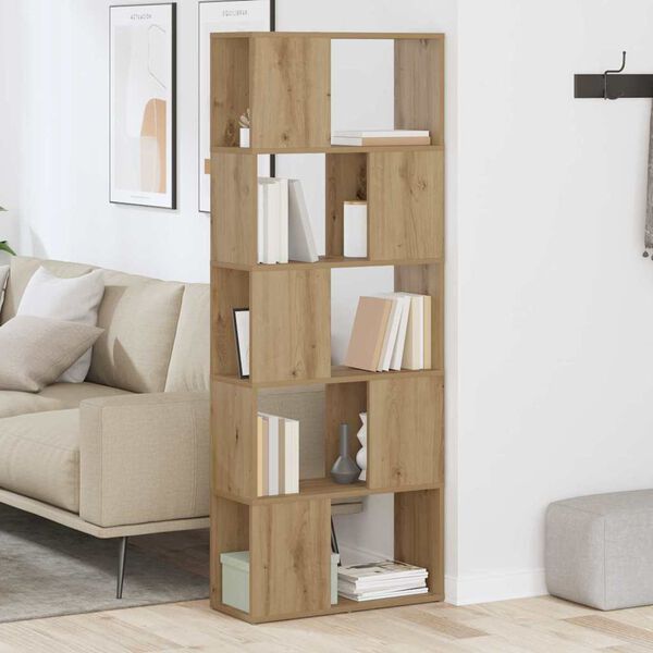 vidaXL TV-møbelsæt Vægmonteret Brun 60 x 24 x 156 cm Konstrueret træ