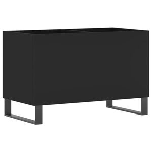 vidaXL vinylskab 74,5x38x48 cm konstrueret tr&aelig; sort