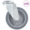 vidaXL drejehjul med bolthul 12 stk. 100 mm