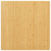 vidaXL bordplade 70x70x2,5 cm bambus