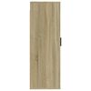 vidaXL v&aelig;gh&aelig;ngt tv-skab 40x34,5x100 cm sonoma-eg
