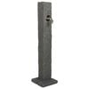 vidaXL Havetransporter Antracit 26 x 26 x 98 cm PE