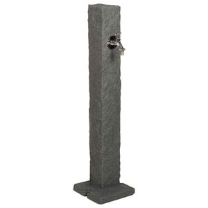 vidaXL Havetransporter Antracit 26 x 26 x 98 cm PE