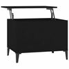vidaXL sofabord 60x44,5x45 cm konstrueret tr&aelig; sort