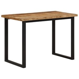 vidaXL spisebord 110x55x75 cm massivt mangotr&aelig;