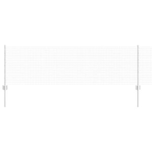 vidaXL Hegn med post S&oslash;lv 0,6 x 100 m St&aring;l