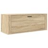 vidaXL v&aelig;gh&aelig;ngt skoskab 100x35x38 cm konstrueret tr&aelig; Sonoma-eg