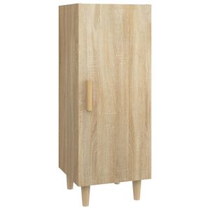 vidaXL sk&aelig;nk 34,5x34x90 cm konstrueret tr&aelig; sonoma-eg