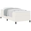 vidaXL Box spring seng Cremefarvet 90 x 190 cm Velourstof