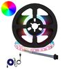 vidaXL LED Strip 12 stk. Sort og Gennemsigtig Kobber og plastik