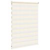 vidaXL zebragardin marmorbeige 110x100 cm stofbredde 105,9cm polyester