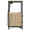 vidaXL Natskab med skuffe Sonoma eg 40 x 31 x 60 cm Konstrueret tr&aelig;