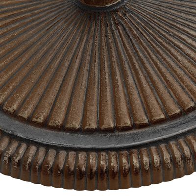 vidaXL parasolfod 45x45x30 cm støbejern bronzefarvet