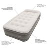 Outwell luftmadras 1 person Flock Superior med indbygget pumpe