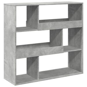 vidaXL bogreol/rumdeler 100x33x94,5 cm betongr&aring;