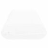 vidaXL Sovepude Ensfarvet Hvid 70 x 36 x 13 cm Gel Hukommelsesskum