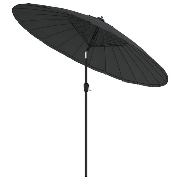 vidaXL parasol med aluminiumstang 270 cm antracitgr&aring;