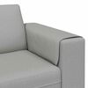 vidaXL Stue Sofa 3 pcs Skygr&aring; Polyester
