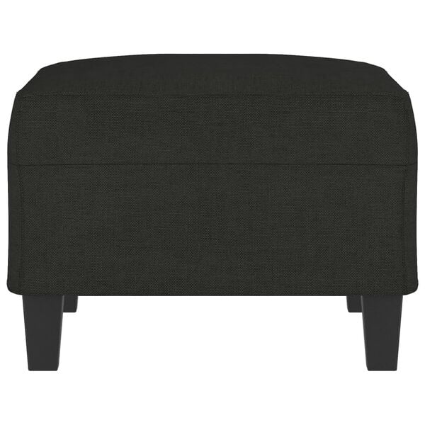 vidaXL fodskammel 70x55x41 cm stof sort