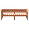 vidaXL daybed uden madras 75x190 cm massivt fyrretr&aelig; gyldenbrun