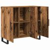 vidaXL Sideboard Gammelt tr&aelig; 90 x 34 x 80 cm Konstrueret tr&aelig;