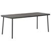 vidaXL havebord 180 x 83 x 72 cm st&aring;l m&oslash;rkegr&aring;