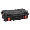 vidaXL transportabel flightcase 56,5x34x16 cm PP sort