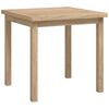 vidaXL sidebord 45x45x45 cm massivt teaktr&aelig;