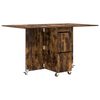 vidaXL Spisebord 2 pcs 140 x 80 x 77 cm Konstrueret tr&aelig; R&oslash;get eg