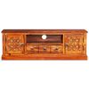 vidaXL TV-bord i massivt akacietræ 120 x 30 x 40 cm