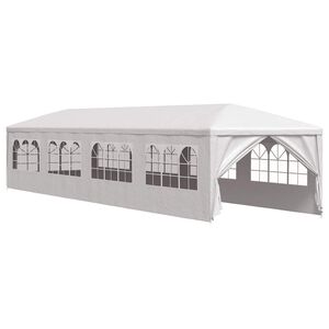 vidaXL havefesttelt 3 x 12 m hvid
