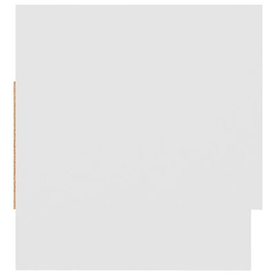 vidaXL garderobe 70x32,5x35 cm spånplade hvid