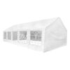 vidaXL festtelt 10 x 5 m hvid
