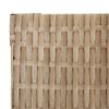 vidaXL rumdeler 5 paneler polyrattan beige